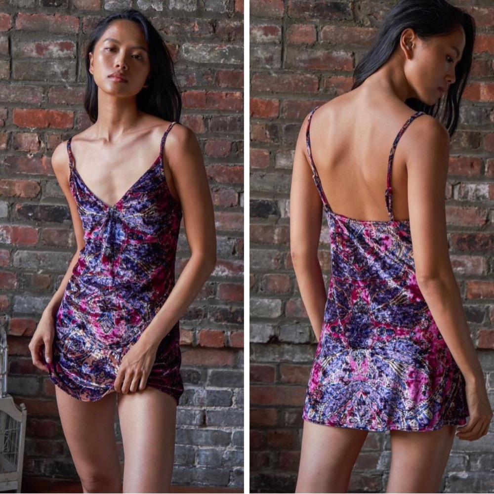 Free People Multicolor Mini Dress